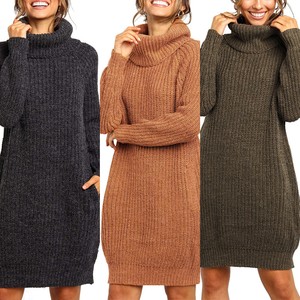 long oversized sweater dress