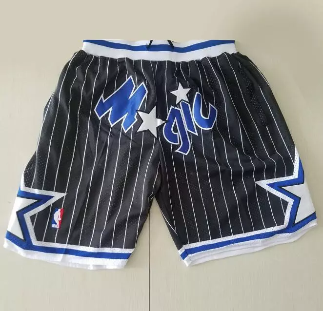 Adults Orlando Magic Basketball Vintage Jersey Shorts in Black eBay