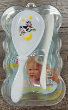 Baby New Vintage Nursery Needs 2pc Cow Jumping Over The Moon Brush  Comb