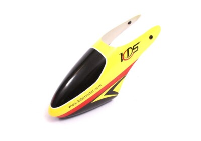 Fibreglass Canopy (Yellow) Fits: KDS 450 Q Radio Controlled Model 