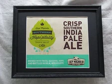 LAZY MAGNOLIA CRISP SOUTHERN INDI PALE ALE BEER SIGN  #1116
