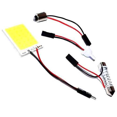2Pcs Car Interior Dome Reading Trunk Lamps Universal Car Interior Accessories - Afbeelding 6 van 14