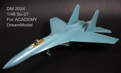 Dream Model 2024 1/48 Su-27 Flanker Detail Up Etching Parts for Academy