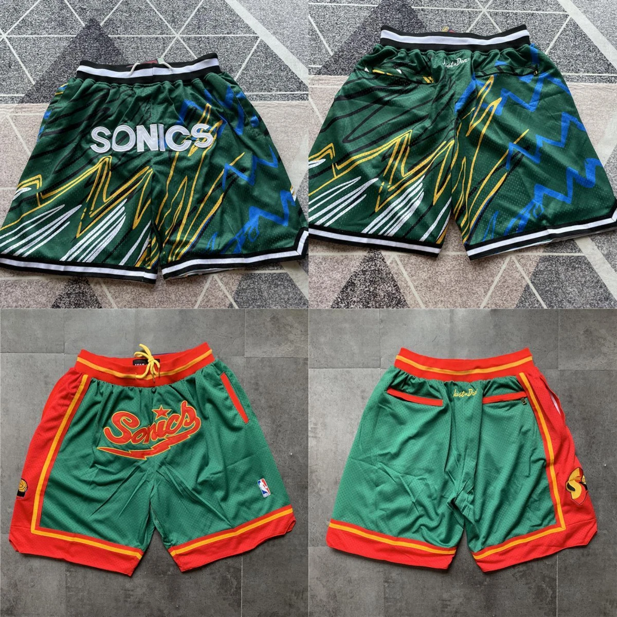 Sonics basketball best sale shorts