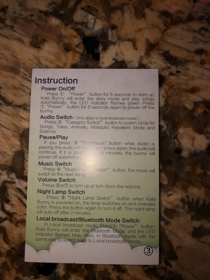 Agptek Kids Learning Story MP3 Music Player Learning Device. Bluetooth - Image 4 of 4