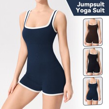 Women's Yoga Jumpsuit Dance Sports Fitness Jumpsuit Tight Fitting Sportswear