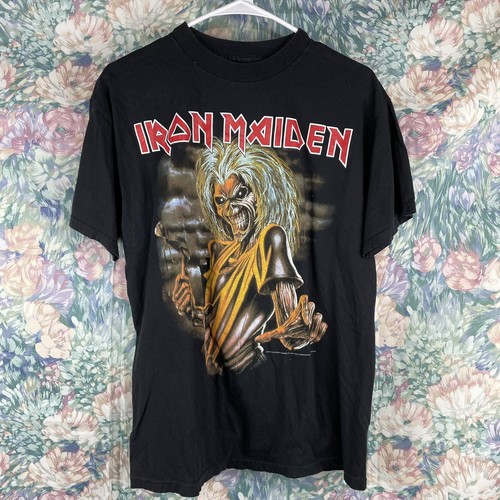 Iron Maiden 2010 Retro T-Shirt Rock Tee 