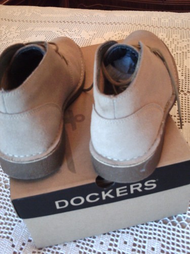 Botines color beis claro de ante, Dockers talla 42 NUEVOS - Imagen 4 de 11