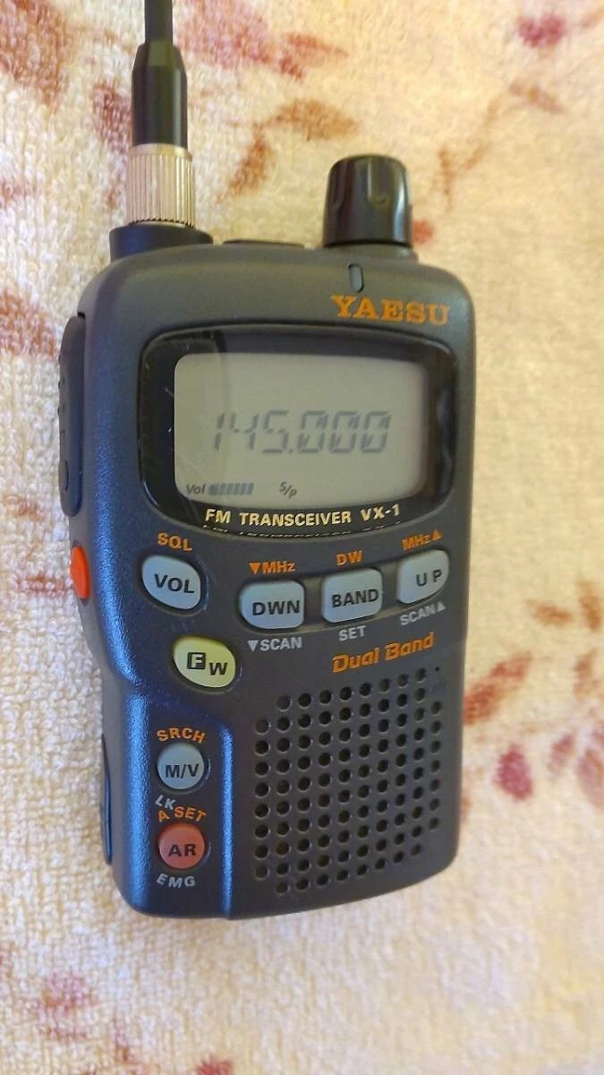 Yaesu Yaes Vx-1 Dual Band Ham Radio 144/430MHz VHF/UHF From Japan