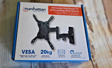 Manhattan Universal Flat Panel TV Display Wall Mount or Screen Sizes 13" - 42"