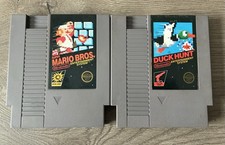 Super Mario Bros + Duck Hunt 5 Screw Nintendo NES Cartridge Authentic