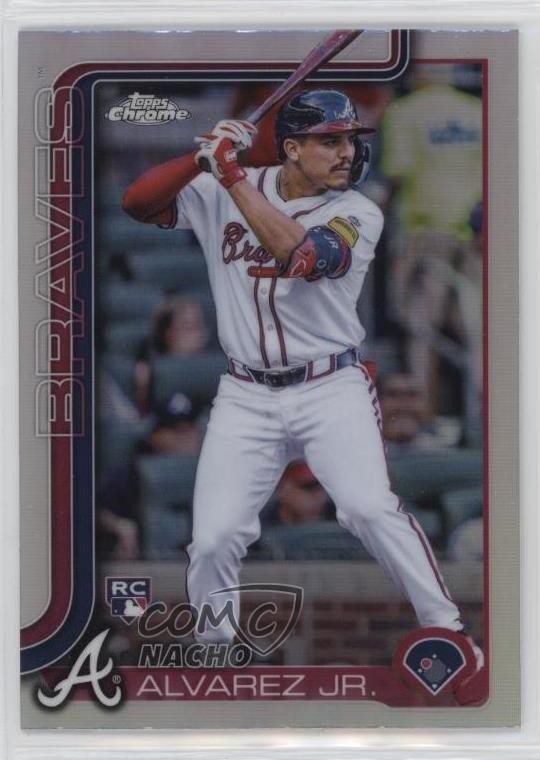 2025 Topps Chrome Refractor Nacho Alvarez Jr #75 1al3