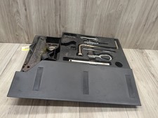 96-02 Oem Bmw E36 Z3 Rear Trunk Emergency Tool Kit Storage Tray With Tools