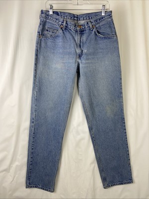 Vintage Brittania Denim Jeans Mens Size 32''x32'' Actual 30''x30.5'' Distressed