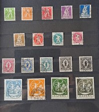 Abschiedsausgabe Bayern, gestempelt, Mi.- Nr. 178- 195 KW 250.-&euro;