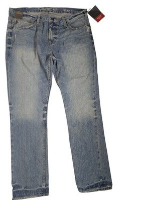 NWT Mossimo Supply Co Premium Slim Fit Jeans 38x32 Light Vintage Stone Denim