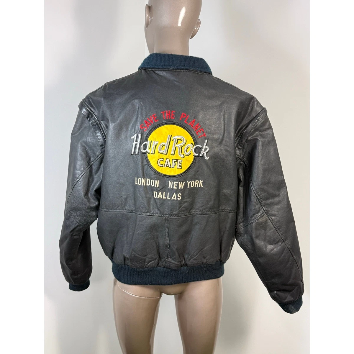 Preços baixos em Capa Externa Hard Rock Cafe jaquetas de couro