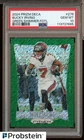 2024 Panini Prizm Deca Football Green Shimmer FOTL Bucky Irving #276 PSA 10