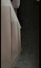 Argos Home Mia Single Bunk Bed - White with 2 Mattresses