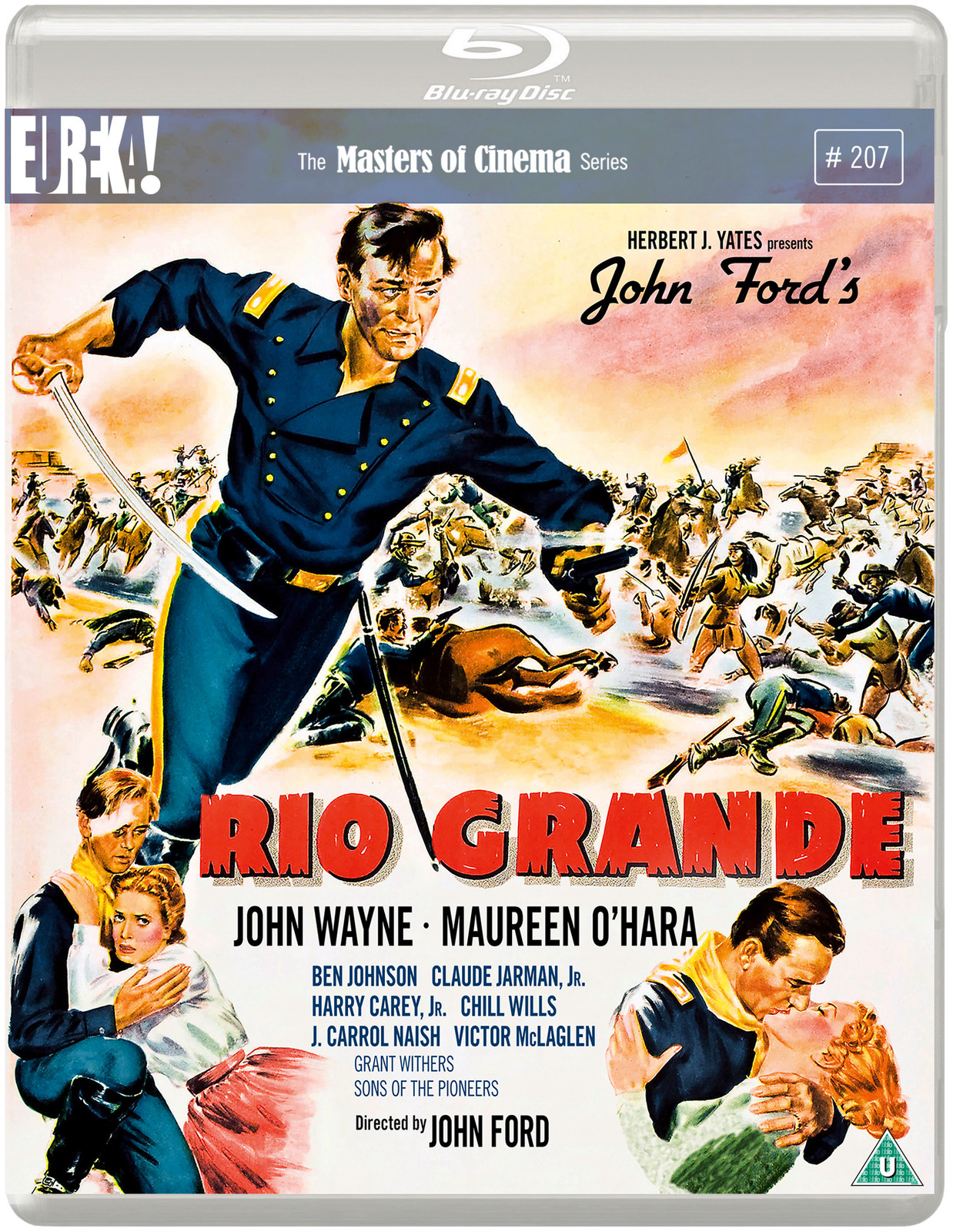 Rio Grande - The Masters of Cinema Series (Blu-ray) Victor McLaglen Chill Wills