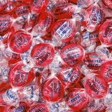 Sugar-Free Cinnamon Discs Hard Candy - 1 Pound Pack About 80 Count 