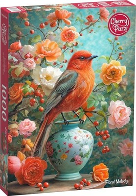 NEW CHERRY PAZZI 1000 Pieces Jigsaw Puzzle 12+ Ages Floral Melody