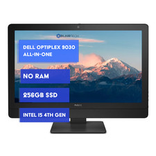 Dell OptiPlex All in One PC - Intel i5 4th Gen - No RAM 256GB SSD - No OS