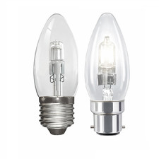 Lyvia Halogen Light Bulbs 28W 42W ES Large Screw-In Bayonet Warm White Dimmable