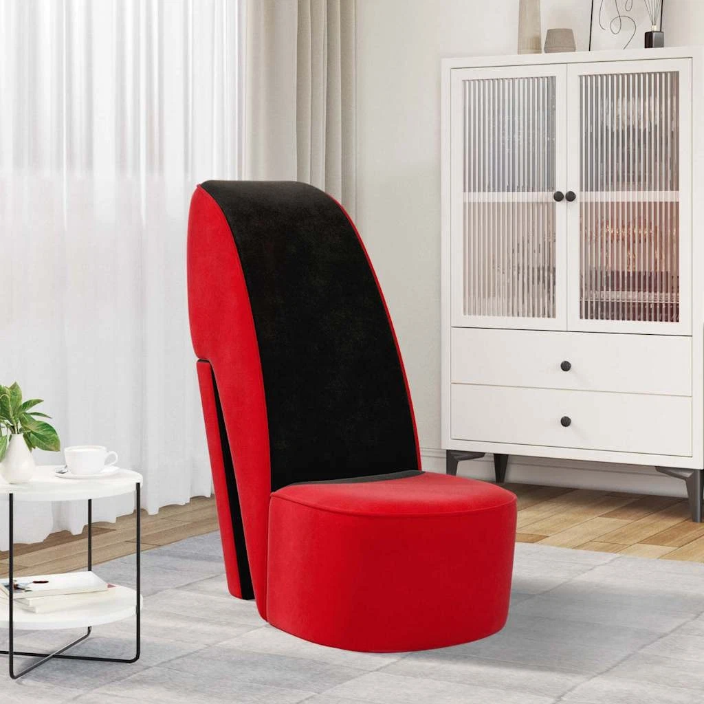 Chaise Longue In Velluto Rosso VidaXL – Poltrona Relax Ergonomica Con Imbottitura A Bottoni, Dimensioni 145x52x77 Cm, Portata 110 Kg