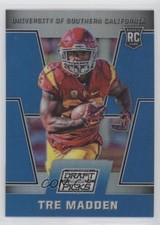 2016 Panini Prizm Collegiate Draft Picks Blue Tre Madden #131 1u6
