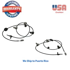2 ABS Wheel Speed Sensor Rear Left & Right Fit:CROSSTREK 16-17 FORESTER 12-18