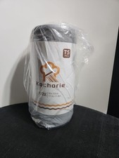 Kochorie Microfiber Cleaning Cloth Roll, 75 Pack Tear 11.8"L x 11.8"W, Gray