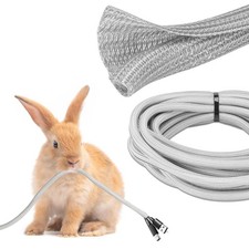 JOTO 1 Pack Cable Management Sleeve 10 Feet Cord Organizer System with Zipper