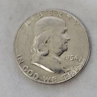 1954 S Franklin Half Dollar in BU Condition