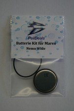 Batterie - Kit Set für Tauchcomputer Mares Nemo Wide