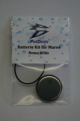 Batterie - Kit Set für Tauchcomputer Mares Nemo Wide