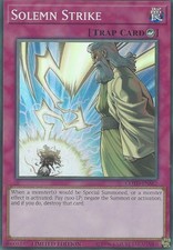 Solemn Strike - COTD-ENSE2 - Super Rare - Limited Edition x1 - Lightly Played