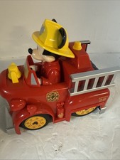 DISNEY MICKEY MOUSE FIRE ENGINE FIRE TRUCK read description