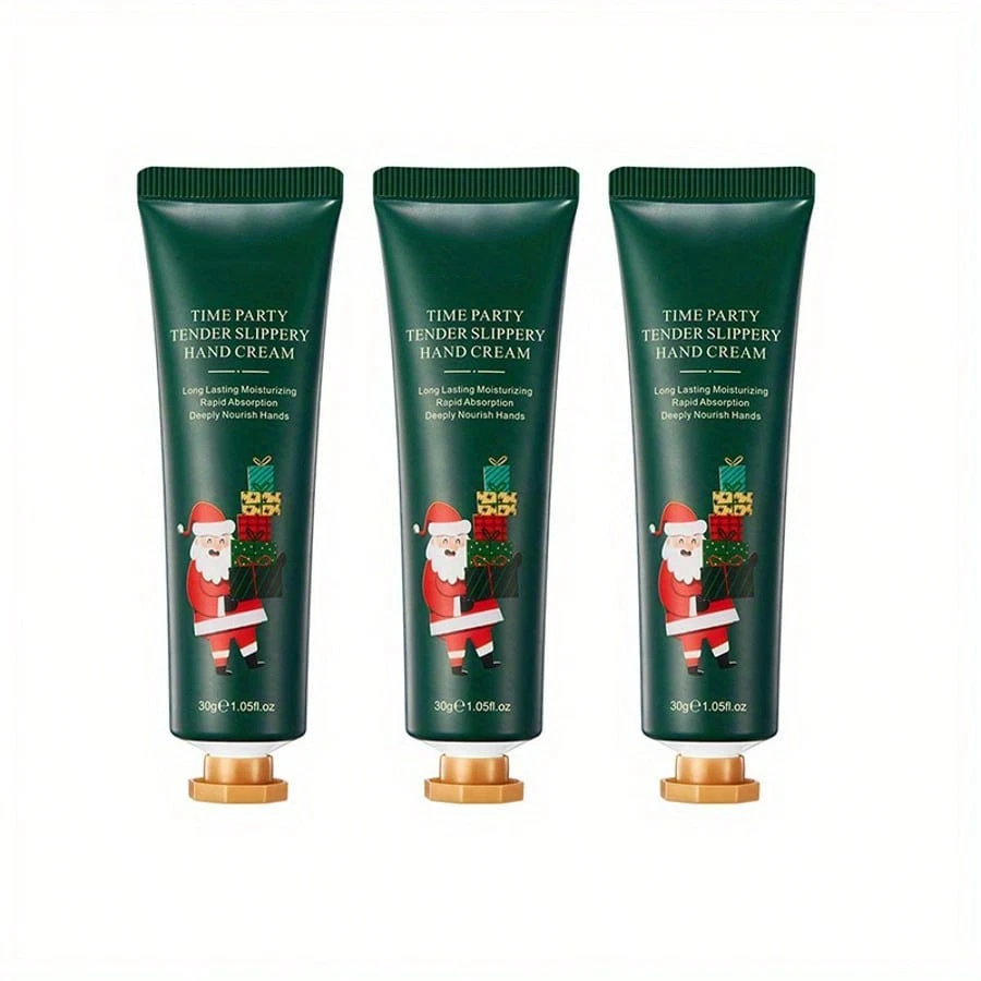 3pcs Christma Hand Cream Set, Strong Moisturizing Formula for Dry Cracked Hands - Image 4 of 4