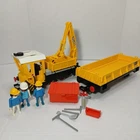Vintage Playmobil 4053 Construction Train G Gauge UNTESTED Incomplete