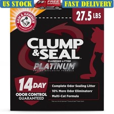 Clumping Cat Litter Odor Control 14 Day Guarantee Dust Free Multi Cat Litter New