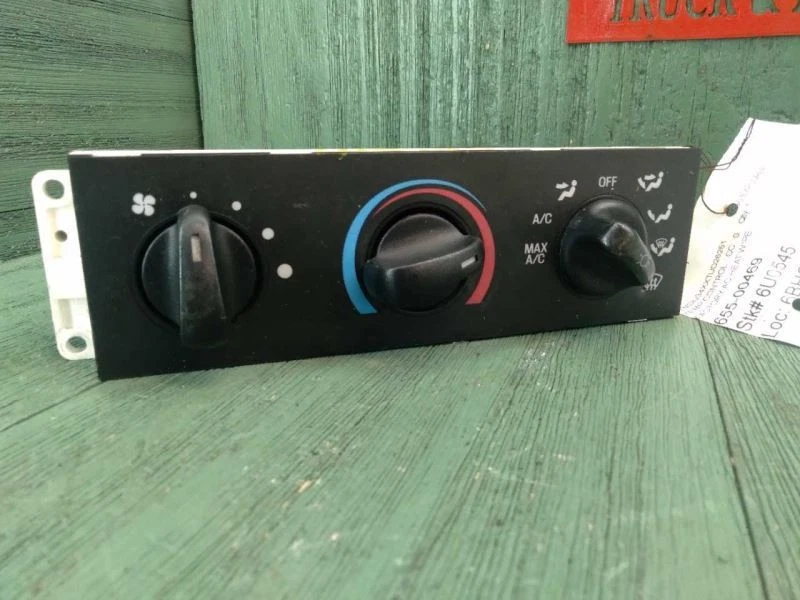 1992-1994 FORD BRONCO AC CONTROLE DE TEMPERATURA CLIMA TÉRMICO F2DH19C571AB - Imagem 2 de 4