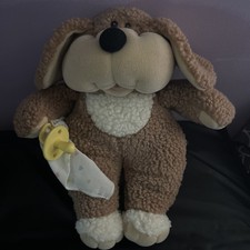 Vintage Need A Littles Puppy Dog Plush Soft Sculpture 1985 Matchbox Linda Novik