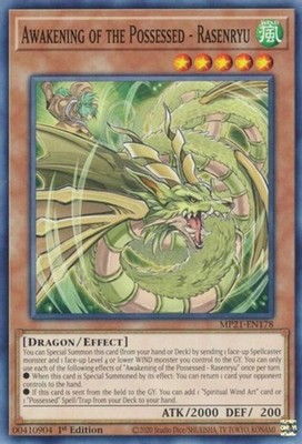 Awakening of the Possessed - Rasenryu - MP21-EN178 - Common - 1st Edition - Ligh