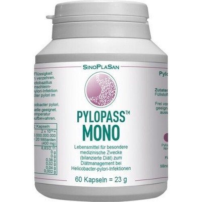 PYLOPASS MONO 200 mg bei Helicobacter pylori Kaps., 60 St PZN 13426930