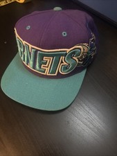 Vintage Charlotte Hornets Hat Mitchel N Ness And SnapBack