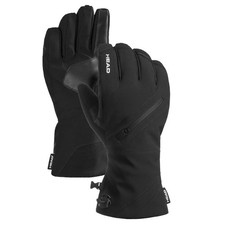 Head Adult Unisex Ski Gloves Black - Touchscreens - Zipper Pocket - All Size