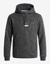 NWT Youth Quiksilver Keller Full Zip Hooded Jacket Sz S 10