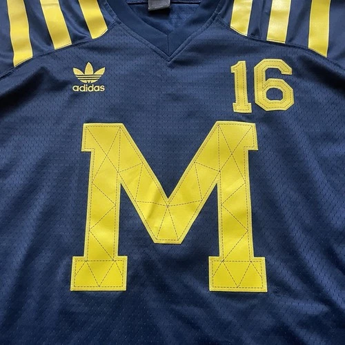 RARE Adidas Michigan Wolverines #16 132 Year Championship Football Jersey | XL image 6