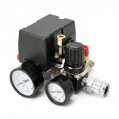 QWORK Air Compressor Pressure Switch for Pneumatic Tools, 90 120PSI...